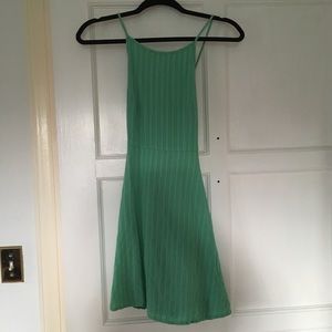 “Mink Pink” Green dress